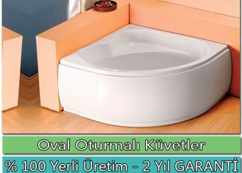Eşkenar Oval ve Asimetrik Oval Küvetler