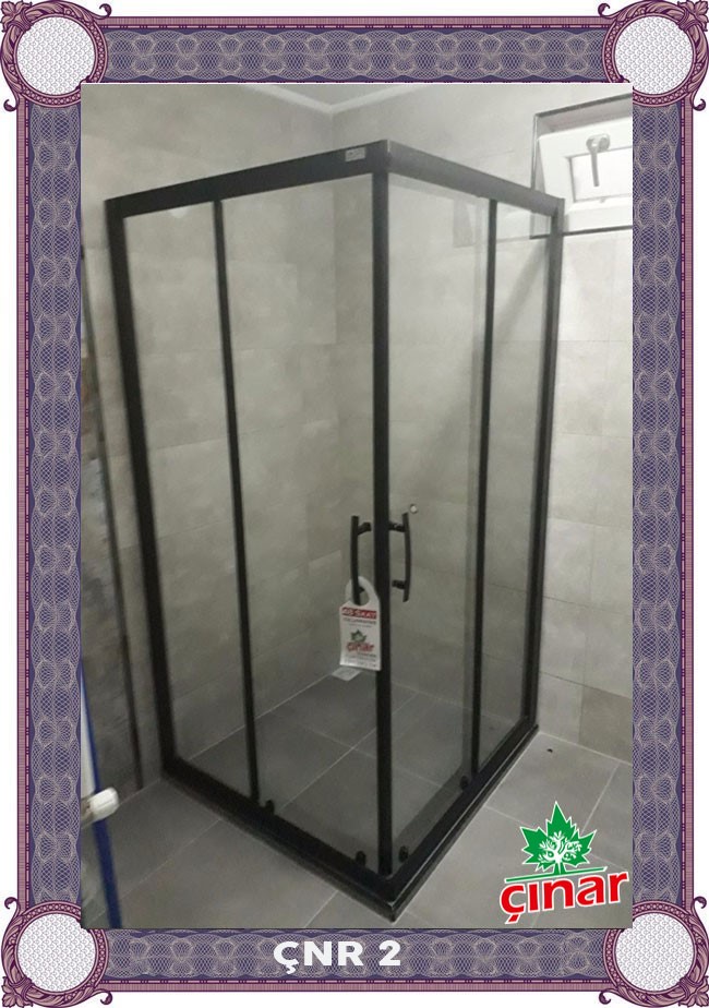 Siyah Profil Duşakabin