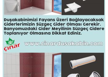 Duşakabin Gideri Nasıl Olmalı