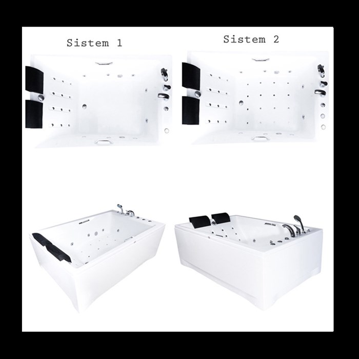 Evlerinde Farklılık Arayanlara Asimetrik Jakuzi