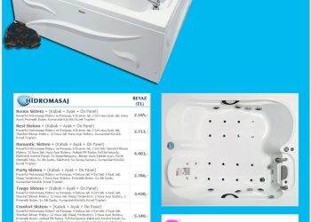 Özel Küvetler 180×153 H : 55 cm