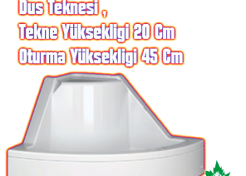 Yüksek Oturmalı Oval Duş Teknesi